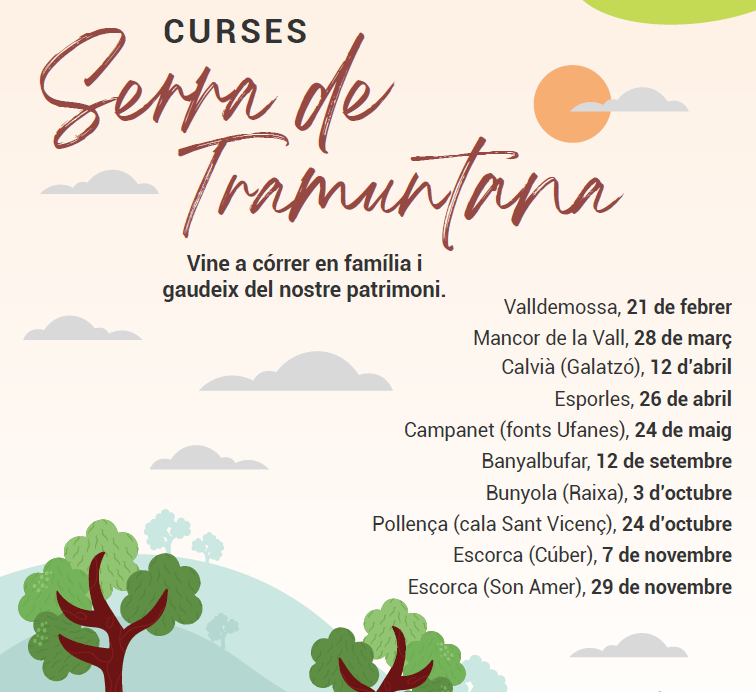 Curses a la Serra de Tramuntana