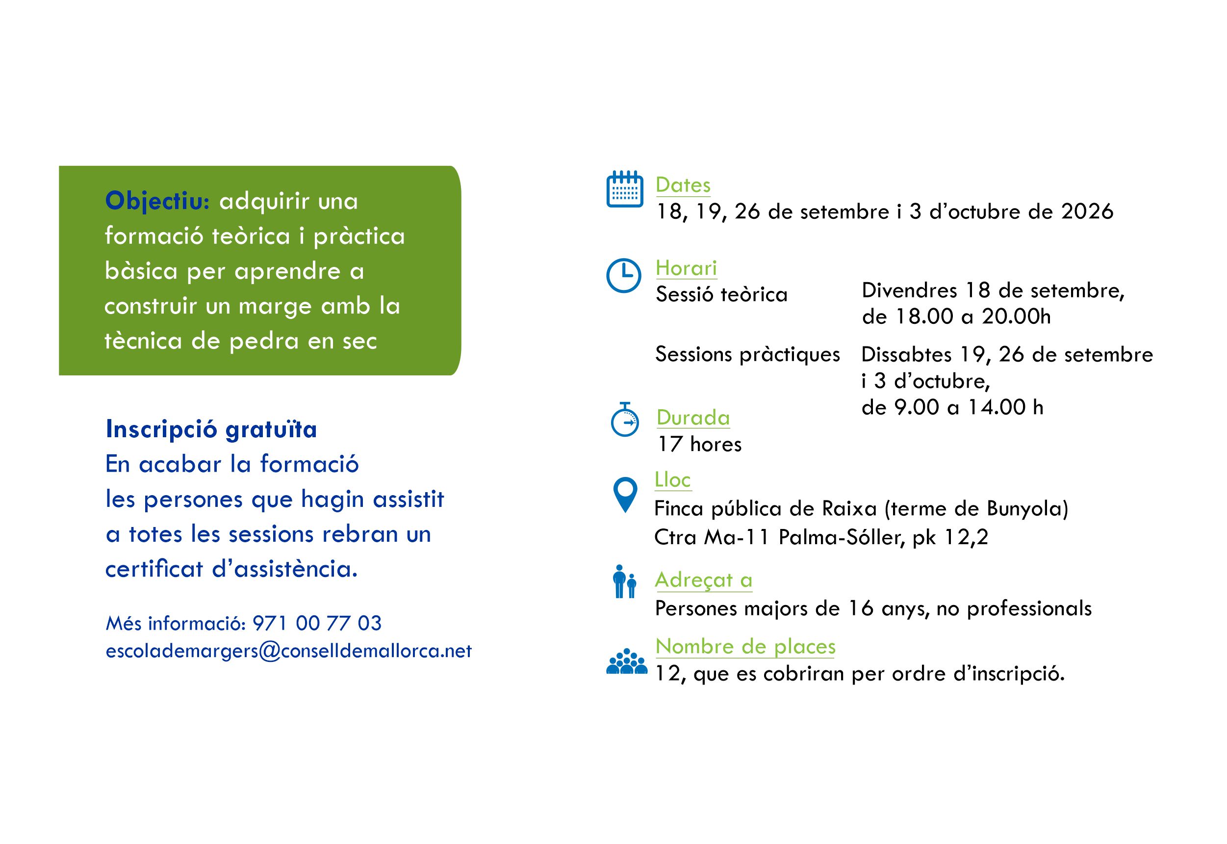 Curso de iniciación a la construcción de 'marges'