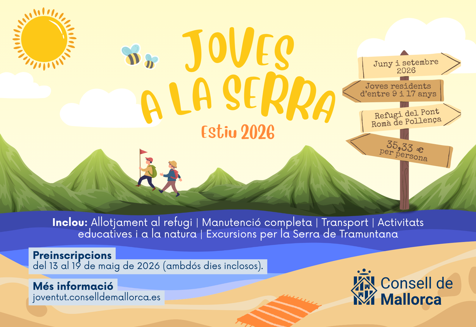 Joves a la Serra. Verano 2026