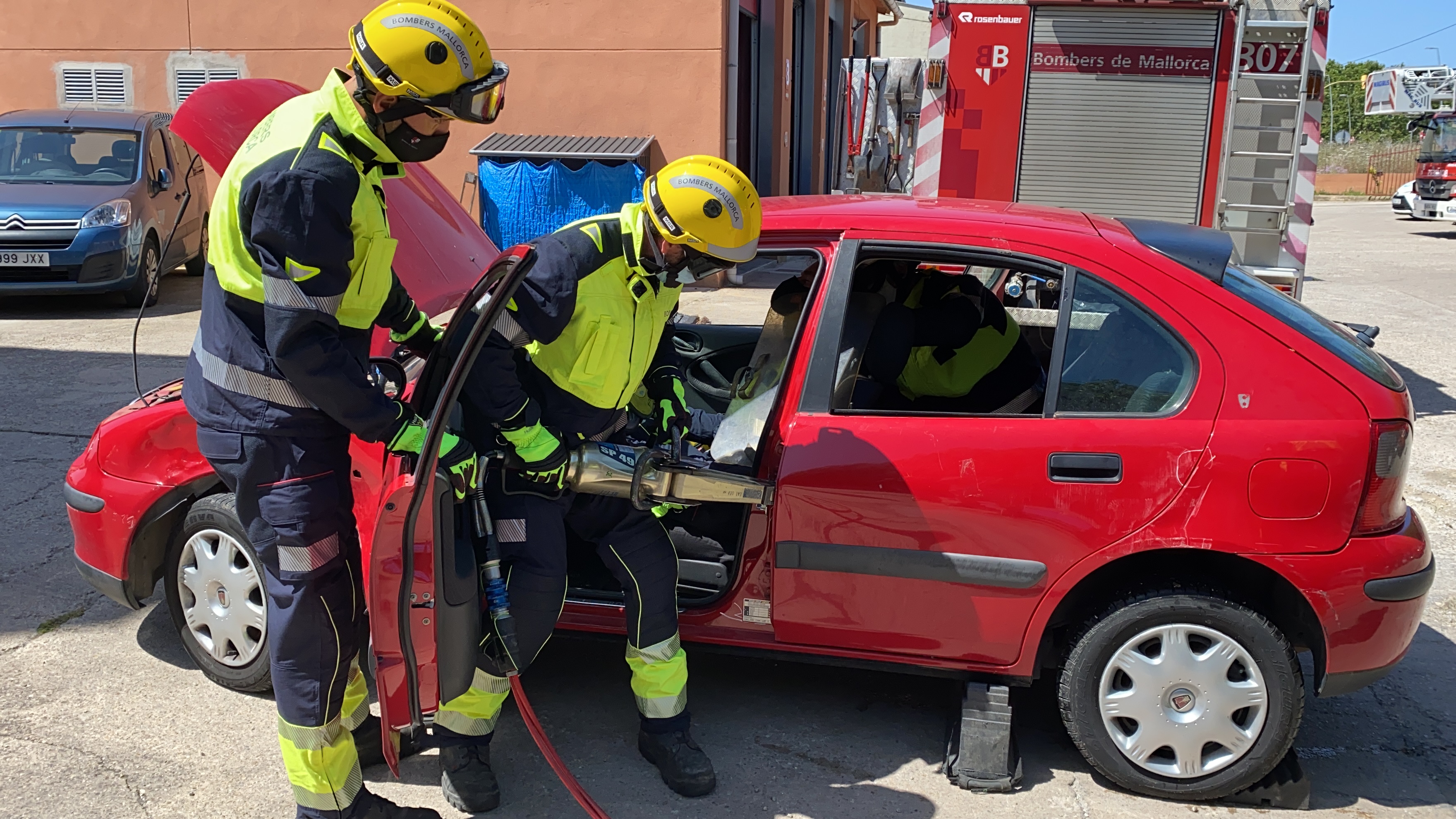 Actividades de la Diada de los Bomberos de Mallorca.