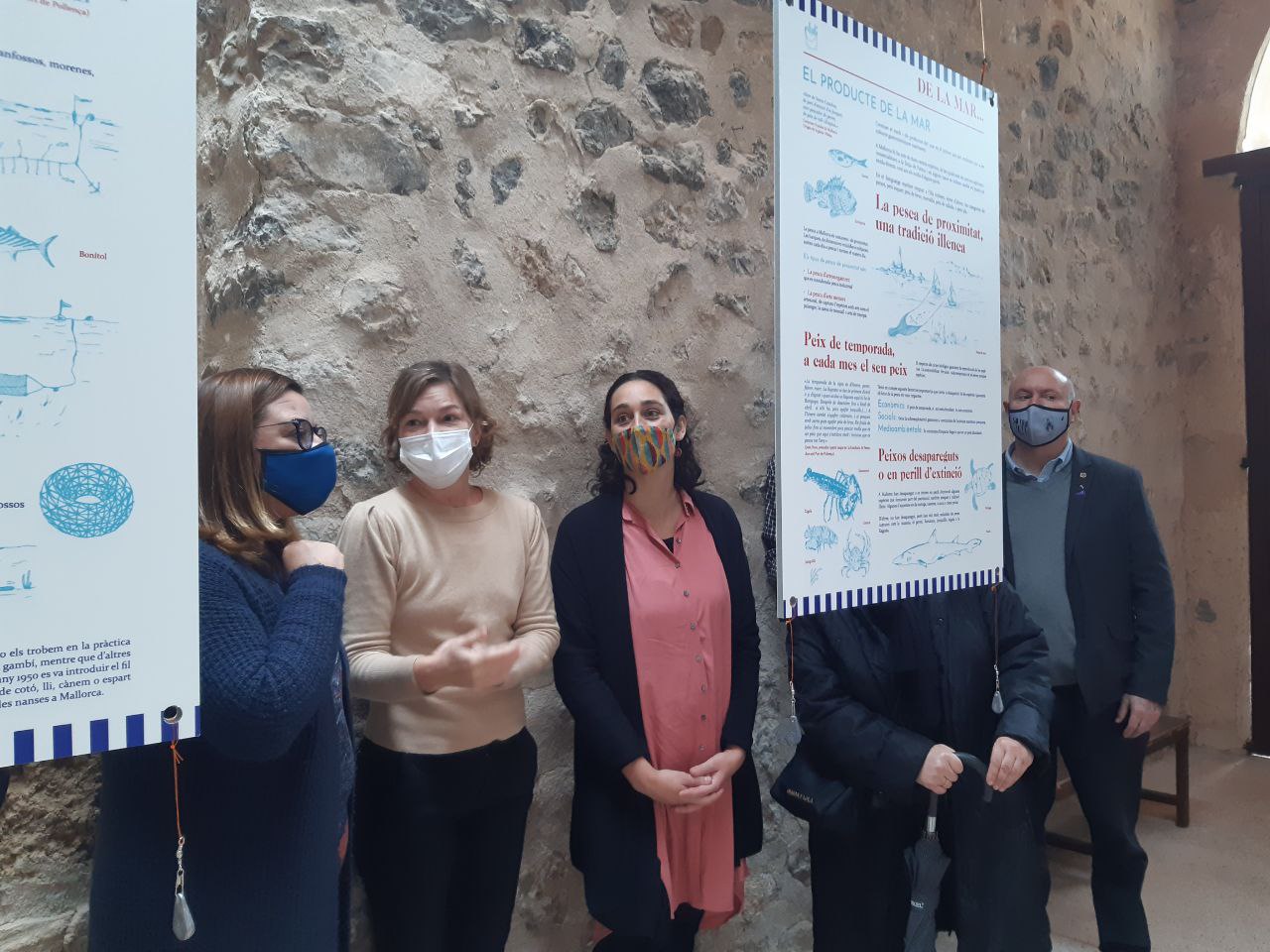 Inauguració de l’exposició «De la mar a la taula» al Museu Marítim de Sóller.