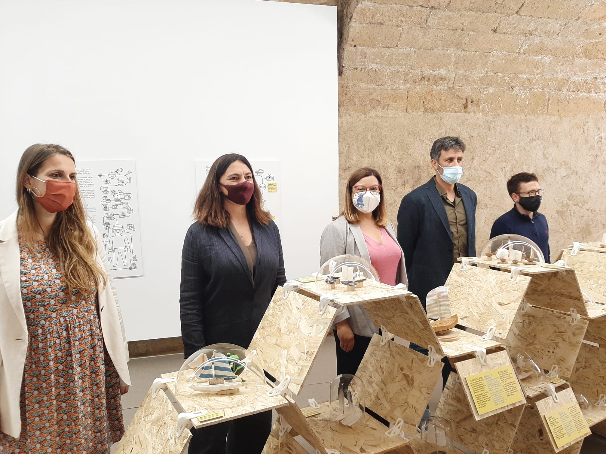 Inauguració de «Mestres d’aixa de butxaca» al Museu Marítim