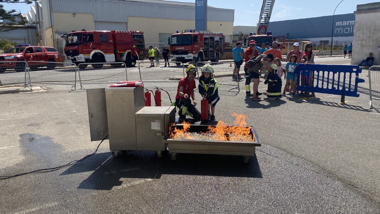 Actividades de la Diada de los Bomberos de Mallorca.