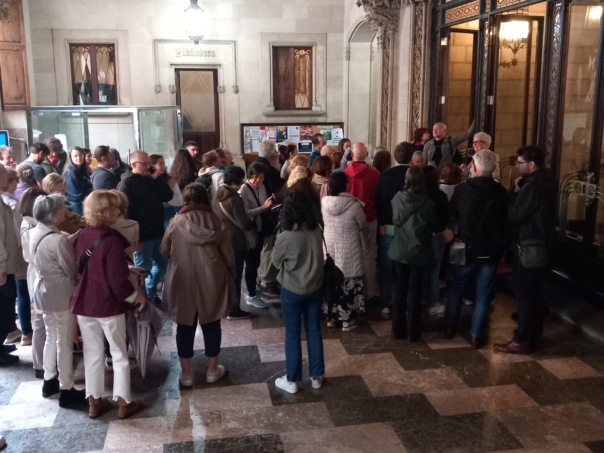 El Palau del Consell va obrir les seves portes per a l'Open House Palma.