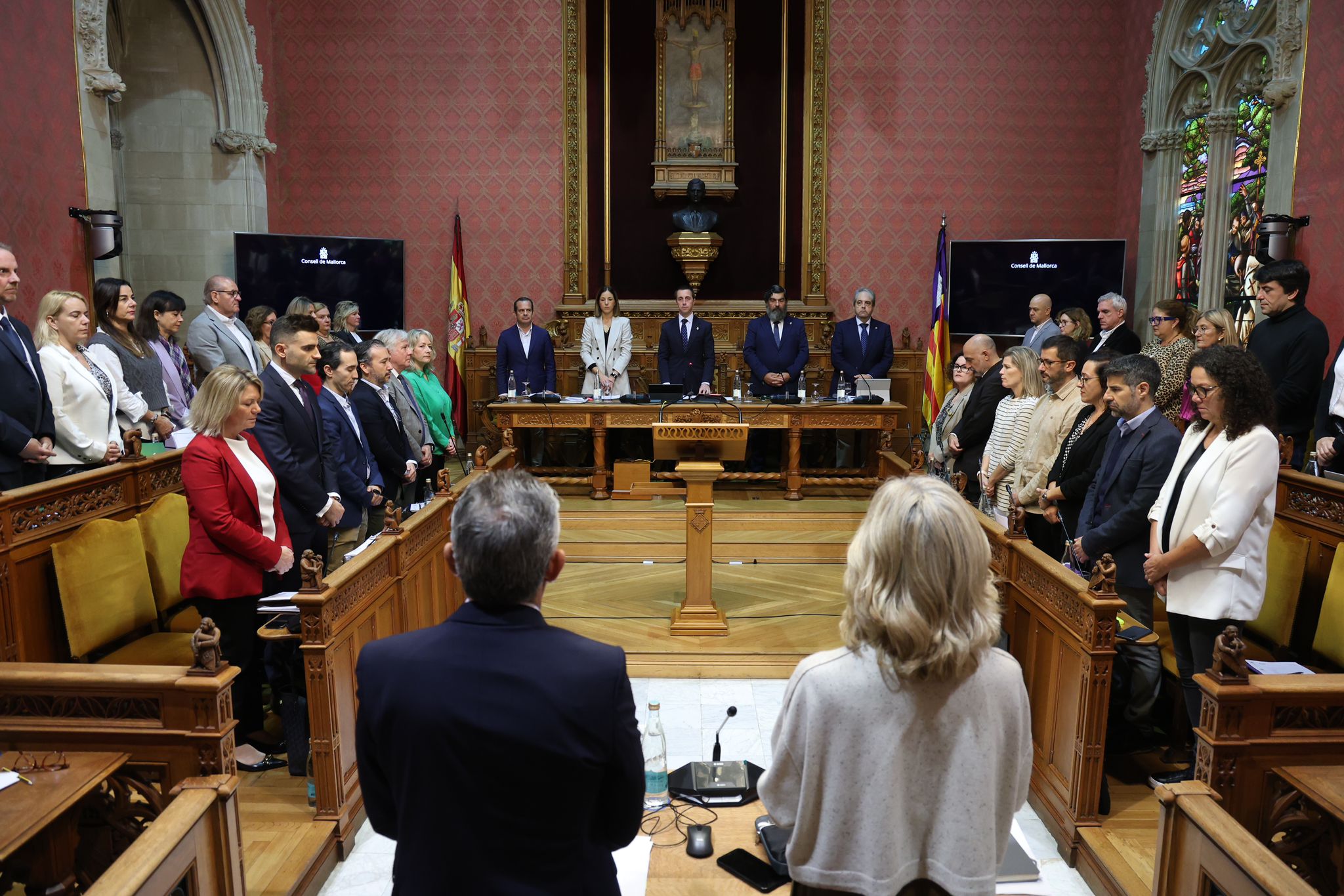 Pleno del Consell de Mallorca.