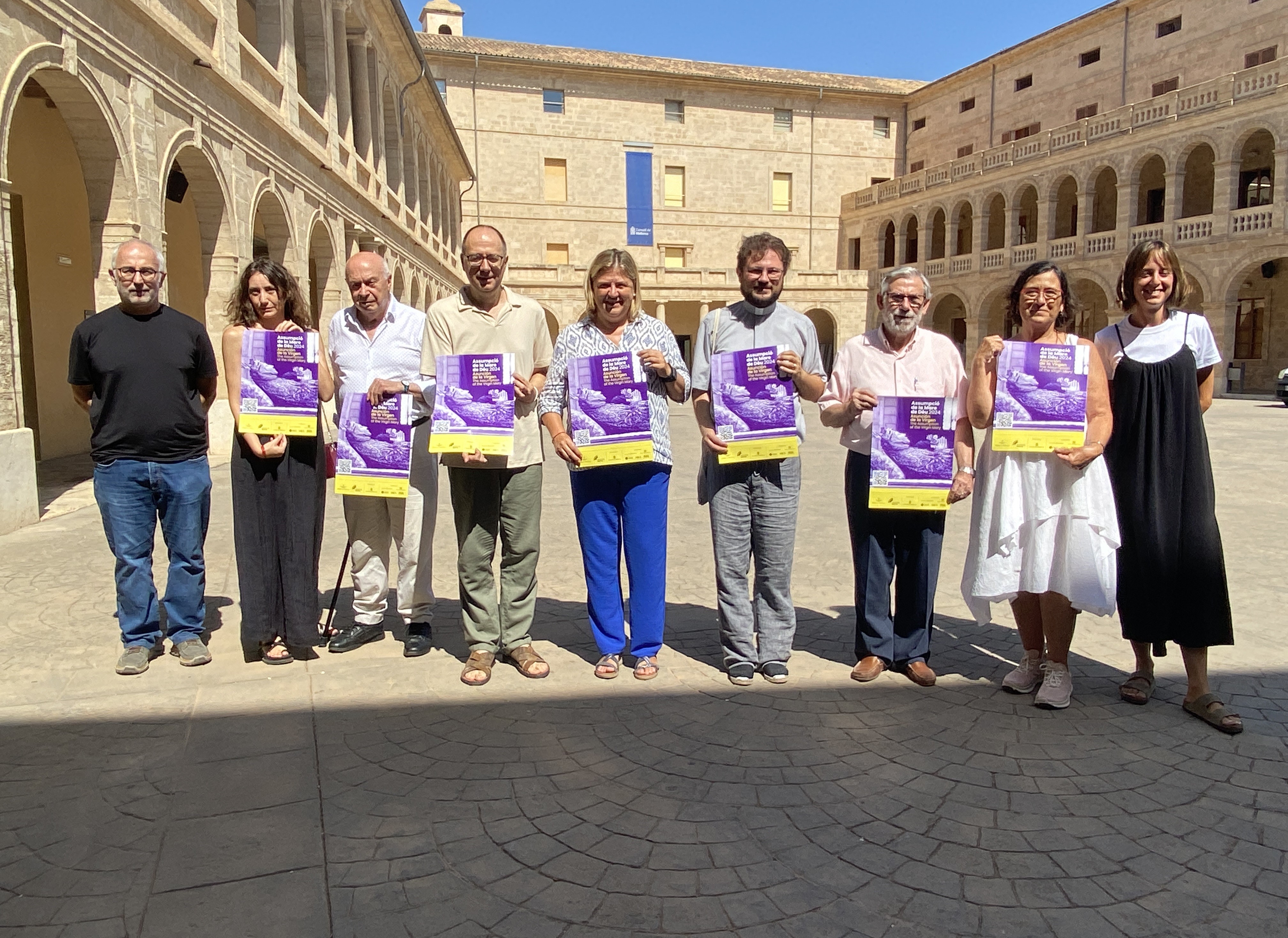 El Consell de Mallorca y el Bisbat de Mallorca presentan la festividad de la Asunción.