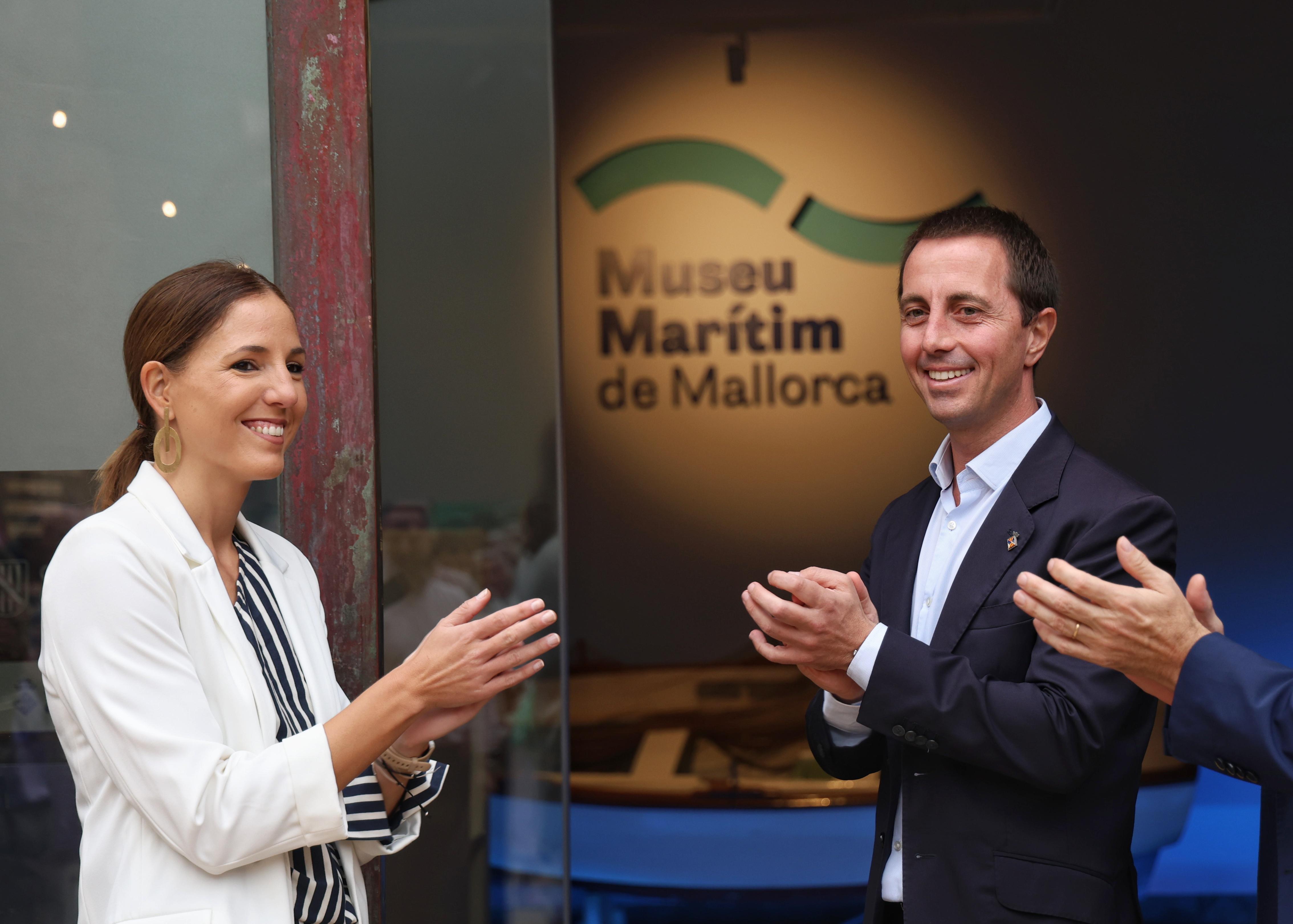 Acte d'inauguració del nou Museu Marítim de Mallorca, a Ses Voltes, Palma