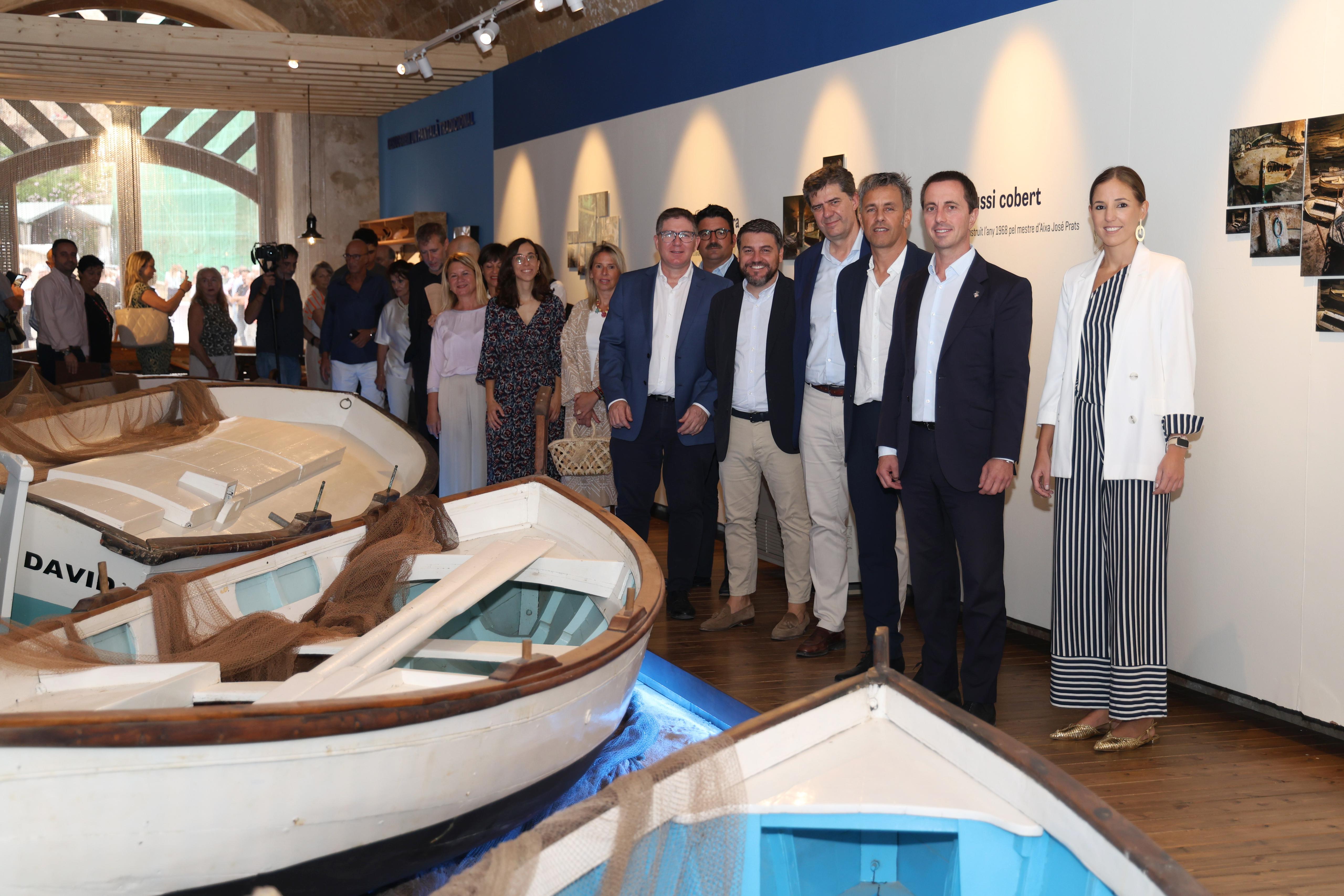 Acte d'inauguració del nou Museu Marítim de Mallorca, a Ses Voltes, Palma
