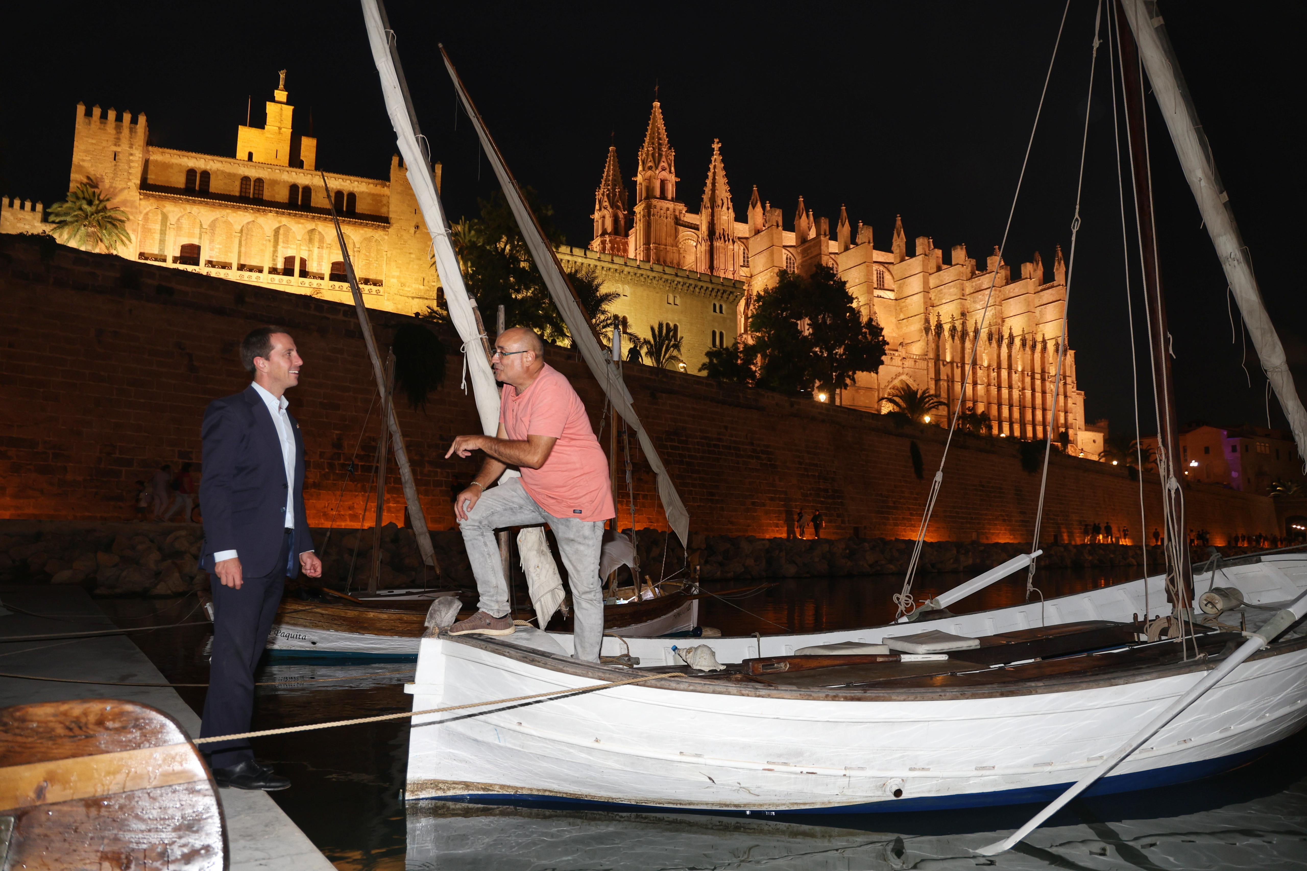 Acte d'inauguració del nou Museu Marítim de Mallorca, a Ses Voltes, Palma