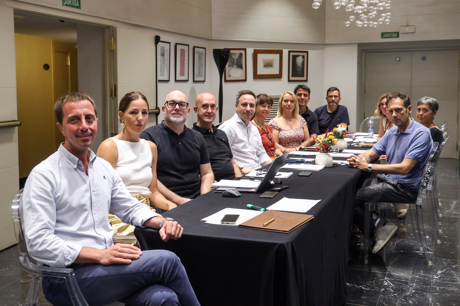 Reunión del patronato de la Fundación del Teatro Principal.