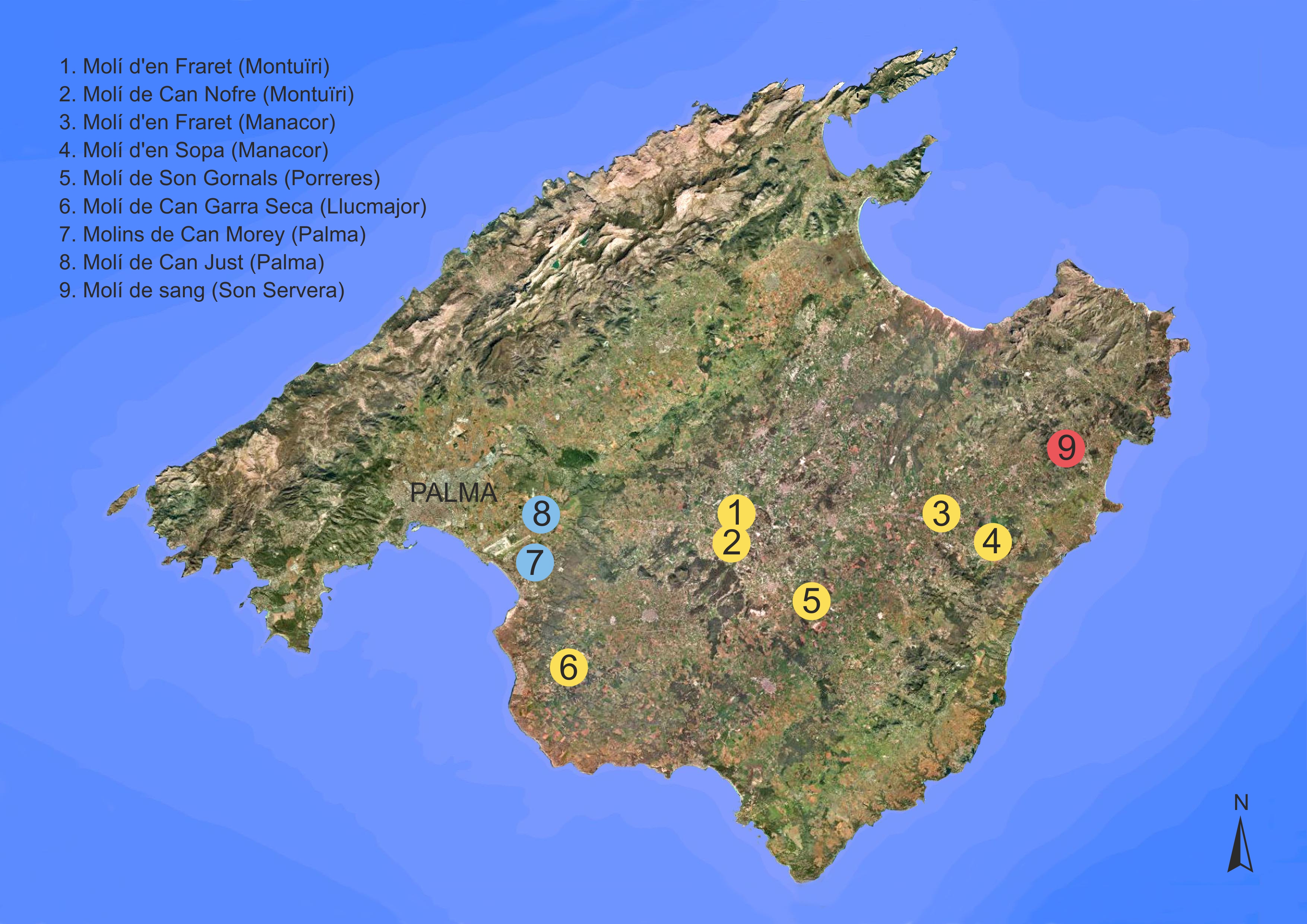 Mapa Ruta Molins