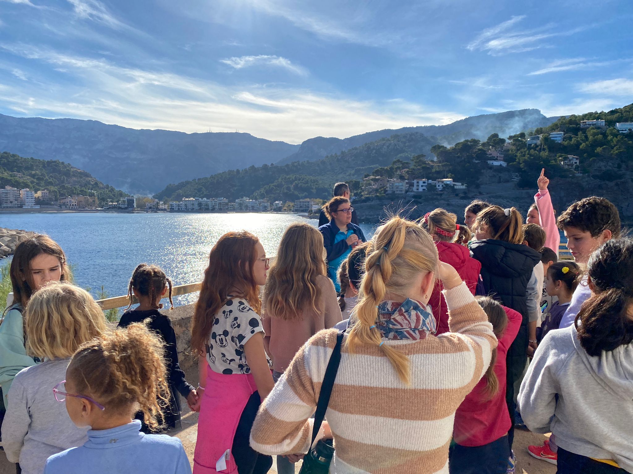 Visiting the Far de Sa Creu in Port de Sóller.